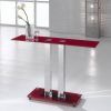Clear Glass Top Console Tables (Photo 3 of 15)