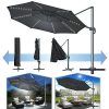 Kedzie Outdoor Cantilever Umbrellas (Photo 21 of 25)