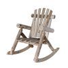 Patio Wooden Rocking Chairs (Photo 10 of 15)