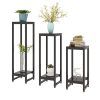 Black Marble Plant Stands (Photo 13 of 15)