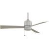 Nickel Outdoor Ceiling Fans (Photo 8 of 15)