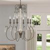 Bouchette Traditional 6-Light Candle Style Chandeliers (Photo 5 of 25)