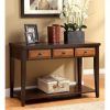 Open Storage Console Tables (Photo 8 of 15)
