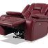 15 Inspirations Panther Fire Leather Dual Power Reclining Sofas