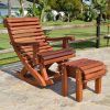 Rocking Chair Outdoor Wooden (Photo 13 of 15)