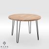 Round Hairpin Leg Dining Tables (Photo 11 of 15)
