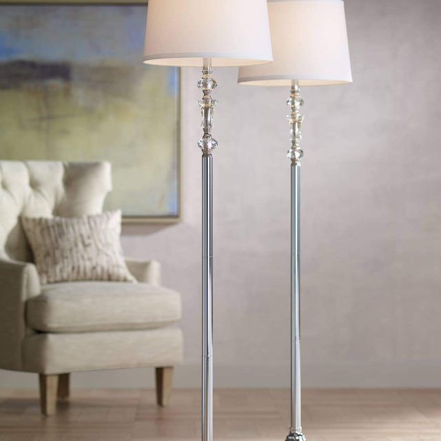 15 Best Collection of Silver Standing Lamps