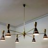 Large Brass Chandelier (Photo 14 of 15)