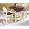 Transitional 3-Piece Drop Leaf Casual Dining Tables Set (Photo 14 of 25)