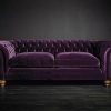 Velvet Purple Sofas (Photo 3 of 15)