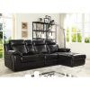 2Pc Connel Modern Chaise Sectional Sofas Black (Photo 19 of 25)