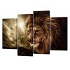 Abstract Lion Wall Art (Photo 12 of 15)