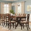 Alamo Transitional 4-Seating Double Drop Leaf Round Casual Dining Tables (Photo 16 of 26)