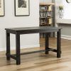 Antique Black Wood Kitchen Dining Tables (Photo 25 of 25)