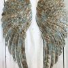 Angel Wings Sculpture Plaque Wall Art (Photo 14 of 15)