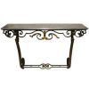 Antique Silver Aluminum Console Tables (Photo 8 of 15)