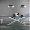 Long Dining Tables With Polished Black Stainless Steel Base (Photo 3 of 25)