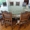 Aztec Round Pedestal Dining Tables (Photo 21 of 25)