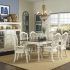 25 Ideas of Chandler 7 Piece Extension Dining Sets with Fabric Side Chairs