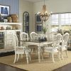 Chandler 7 Piece Extension Dining Sets With Fabric Side Chairs (Photo 25 of 25)