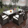 Rattan Dining Tables And Chairs (Photo 14 of 25)