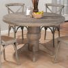 Distressed Grey Finish Wood Classic Design Dining Tables (Photo 4 of 25)