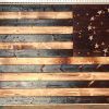Rustic American Flag Wall Art (Photo 14 of 15)