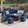 Patio Conversation Sets With Gas Fire Pit (Photo 13 of 15)