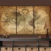 Map Of The World Wall Art (Photo 15 of 15)
