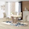 Cream Gloss Dining Tables And Chairs (Photo 8 of 25)