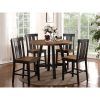 Goodman 5 Piece Solid Wood Dining Sets (Set Of 5) (Photo 2 of 25)