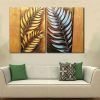 Abstract Leaf Metal Wall Art (Photo 2 of 15)