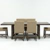 Jaxon Grey 6 Piece Rectangle Extension Dining Sets With Bench & Wood Chairs (Photo 5 of 25)