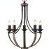 25 Collection of Kenna 5-light Empire Chandeliers