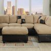 Leather And Suede Sectional Sofas (Photo 8 of 15)
