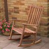 Brown Wicker Patio Rocking Chairs (Photo 15 of 15)