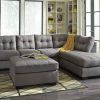 2Pc Luxurious And Plush Corduroy Sectional Sofas Brown (Photo 11 of 25)