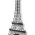 2024 Popular Metal Eiffel Tower Wall Art