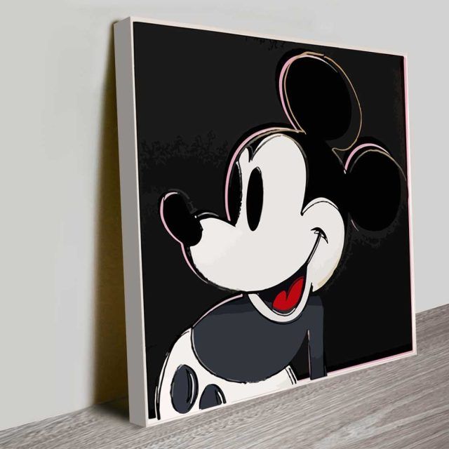 15 Inspirations Mickey Mouse Canvas Wall Art