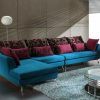 Mireille Modern And Contemporary Fabric Upholstered Sectional Sofas (Photo 4 of 25)