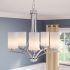 25 Collection of Newent 5-light Shaded Chandeliers