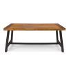 Solid Acacia Wood Dining Tables (Photo 2 of 25)
