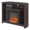 Wood Highboy Fireplace Tv Stands (Photo 7 of 15)
