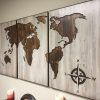 Wall Art Map Of World (Photo 3 of 15)