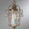 Walnut And Crystal Small Mini Chandeliers (Photo 5 of 15)