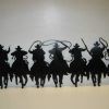 Western Metal Art Silhouettes (Photo 8 of 15)