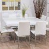 White 8 Seater Dining Tables (Photo 9 of 25)