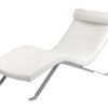 White Chaise Lounge Chairs (Photo 10 of 15)