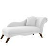 White Chaise Lounges (Photo 3 of 15)