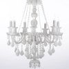 White Chandelier (Photo 13 of 15)
